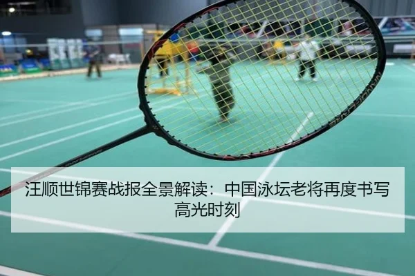 汪顺世锦赛战报全景解读：中国泳坛老将再度书写高光时刻